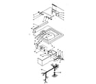Kenmore 1106204061 top and control assembly diagram
