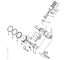 Craftsman 10217321 crankshaft and cone assembly diagram