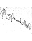 Flywheel/base and cup assembly