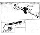 Craftsman 11322452 204 arbor arm assembly & 203 fence complete diagram