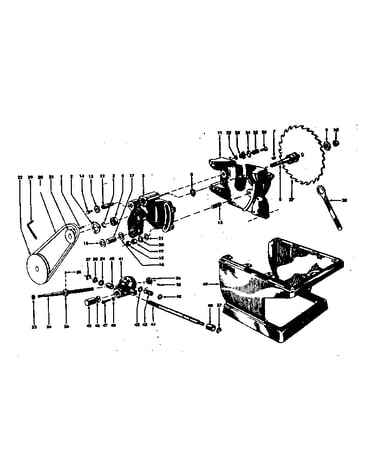 Saw base assembly