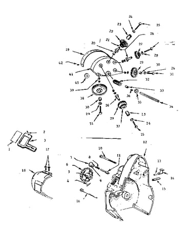 Gear guard parts