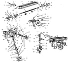 Craftsman 10115500 knee and table parts diagram