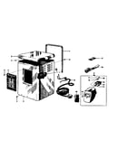 Lid and cabinet parts