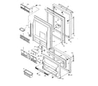 Kenmore 106U18GL refrigerator door parts diagram