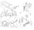 Kenmore 106U18G refrigerator unit parts diagram