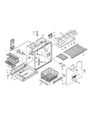 Refrigerator freezer section parts
