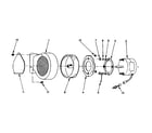 Kenmore 525850330 blower assembly diagram