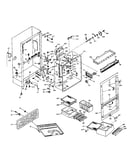 Refrigerator cabinet parts