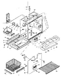 Refrigerator freezer section part