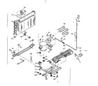 Kenmore 106U18GIML refrigerator unit parts diagram