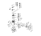 Craftsman 10217501 parts list pump unit (model no. 102.17500, .17501) diagram