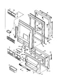 Refrigerator door parts