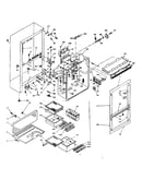 Refrigerator cabinet parts
