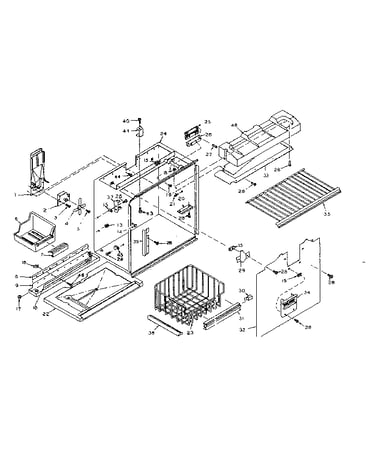 Refrigerator freezer parts