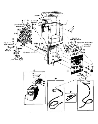 Lid and cabinet
