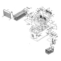 Kenmore 1986015161 cabinet parts diagram