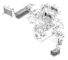 Kenmore 1986015161 cabinet parts diagram