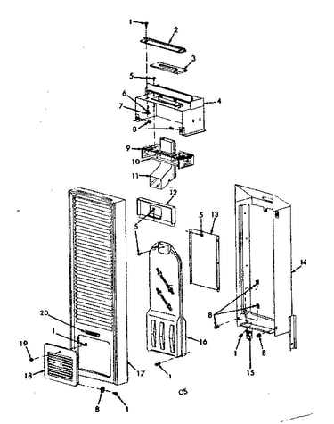 Casing and body