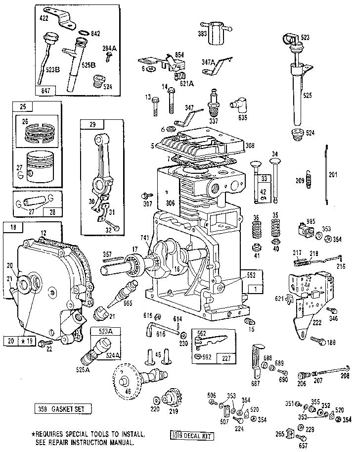 Replacement parts