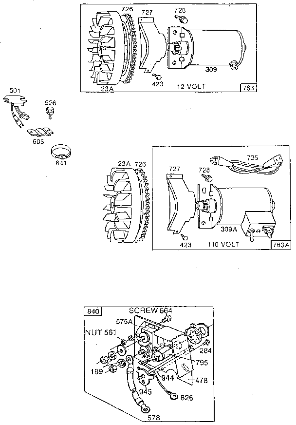 Electric starter