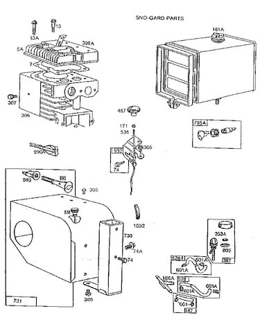 Sno-gard parts
