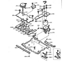 LXI 56421341550 tape mechanism exploded view (2) diagram