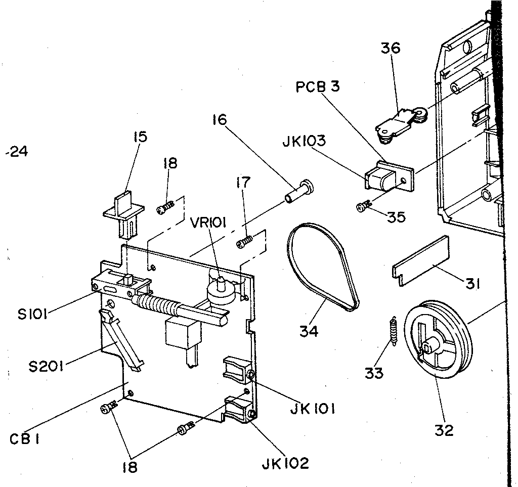 Function knob and drum