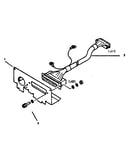 Mounting connector plate /rs cable