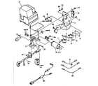 Hewlett Packard HP2686A power interlock assembly diagram