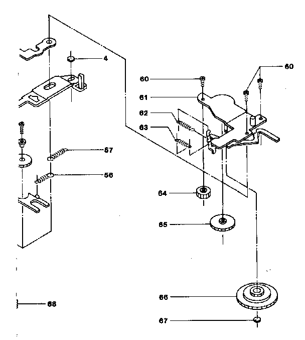 Gear bracket assembly