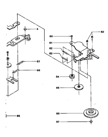 Gear bracket assembly
