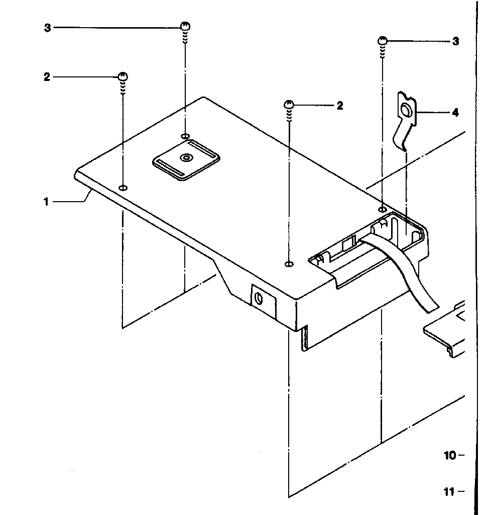Cabinet back