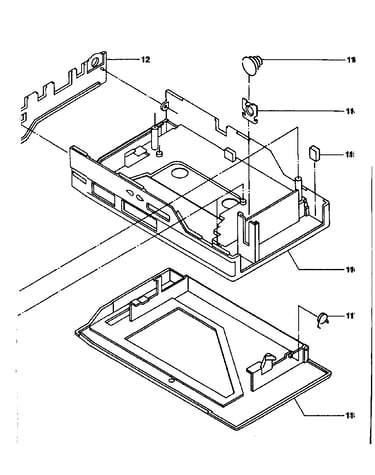 Cabinet front assembly