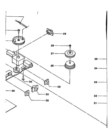 Dial mechanism chassis assembly