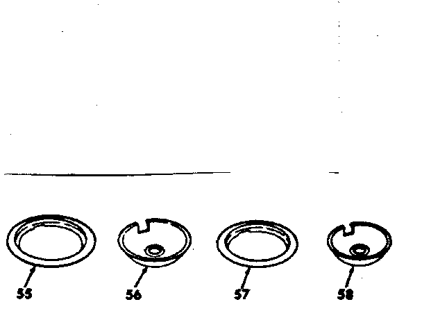 Optional porcelain pan and chrome ring kit
