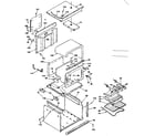 Kenmore 6284528011 body assembly diagram