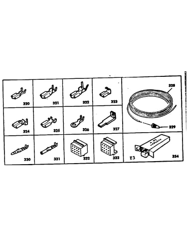 Wiring and wiring terminals