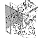 Kenmore 5648888620 switches and microwave parts diagram