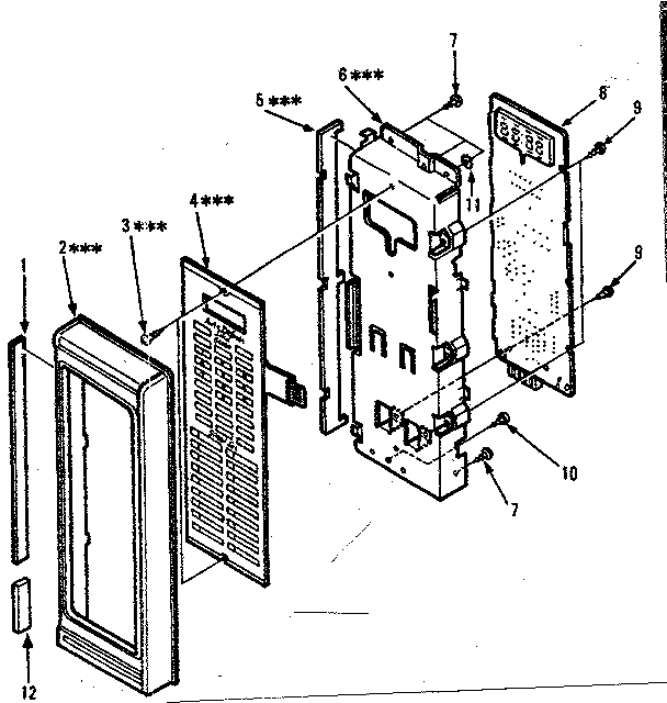 CONTROL PANEL PARTS