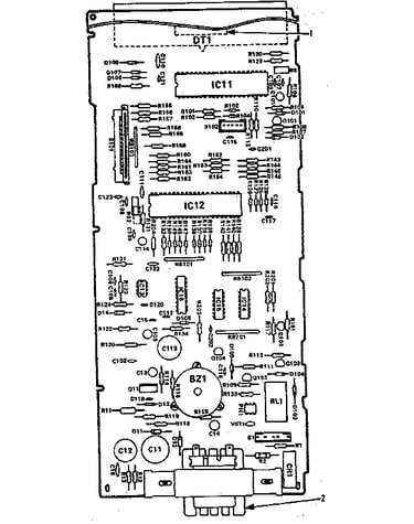Power and control circuit board 12988