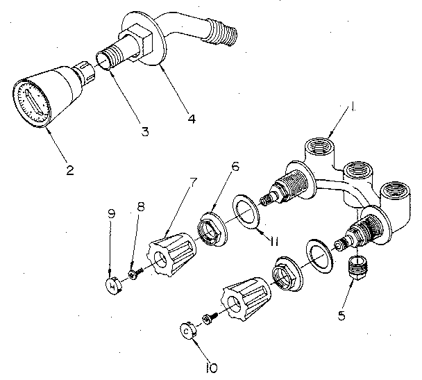 MIXING VALVE BODY