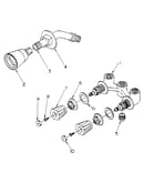 Mixing valve body