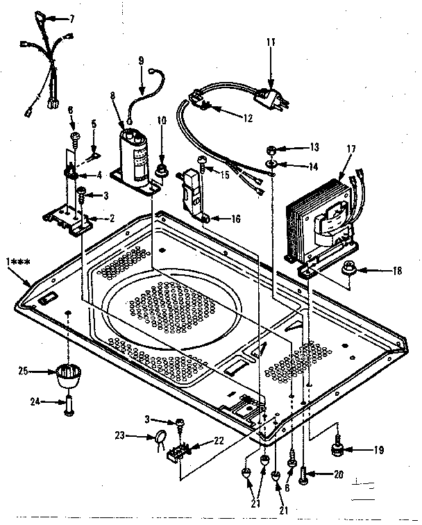 MICROWAVE PARTS