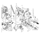 Kenmore 1105810812 machine drive diagram