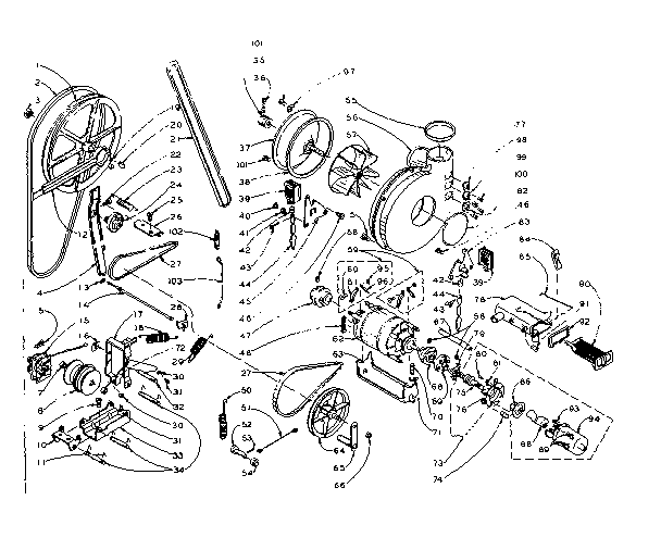 Machine drive