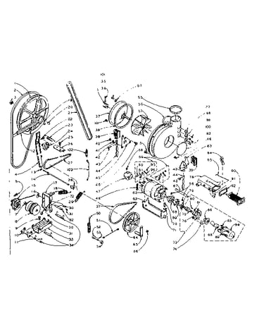 Machine drive