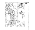 Kenmore 1105810813 base and tank diagram