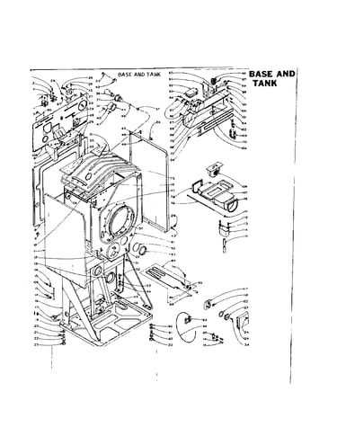 Base and tank