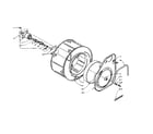 Kenmore 1105810813 cylinder and hub diagram